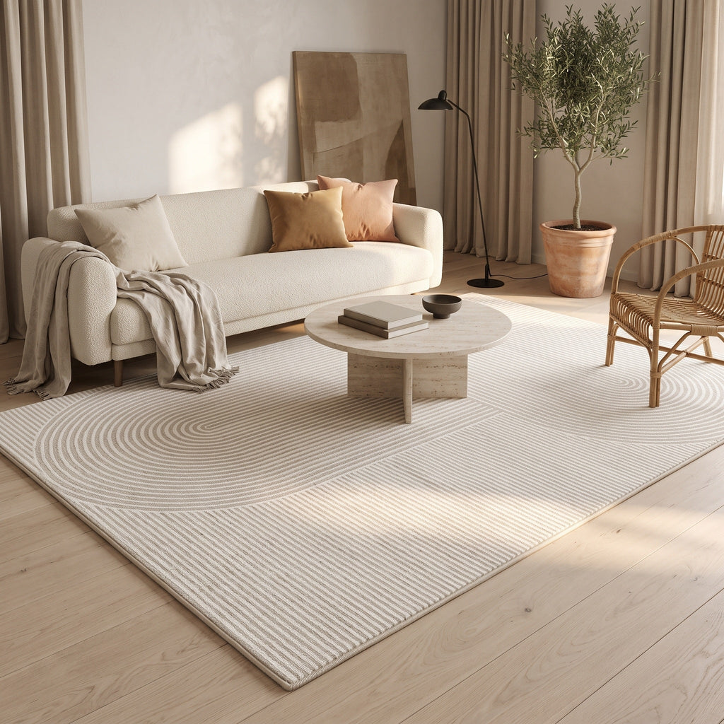 Tapis Salon Minimaliste Gwenaël