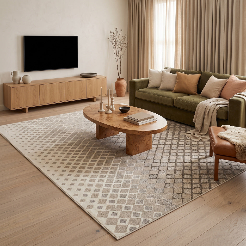 Tapis Salon Minimaliste Haude