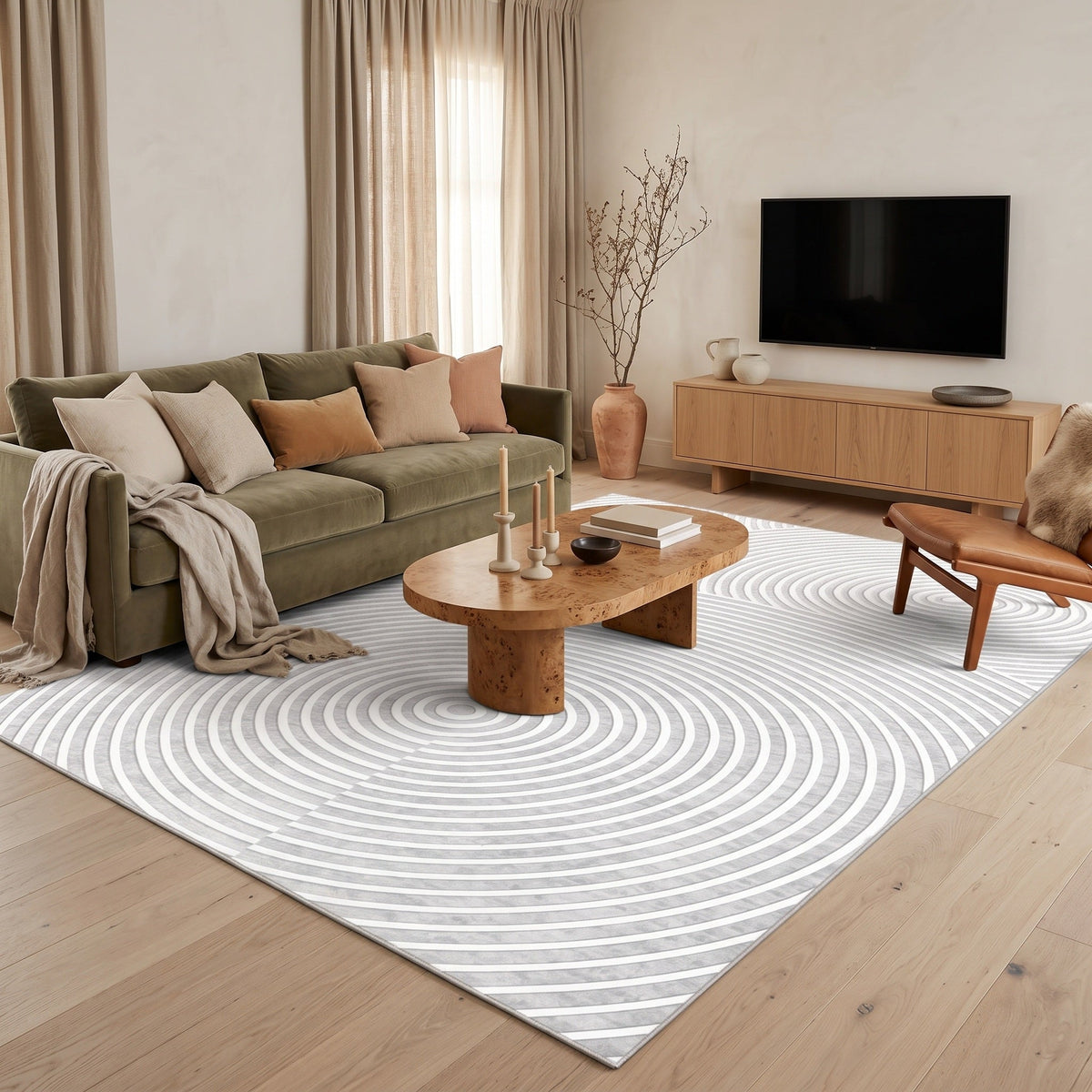 Tapis Salon Minimaliste Hélie