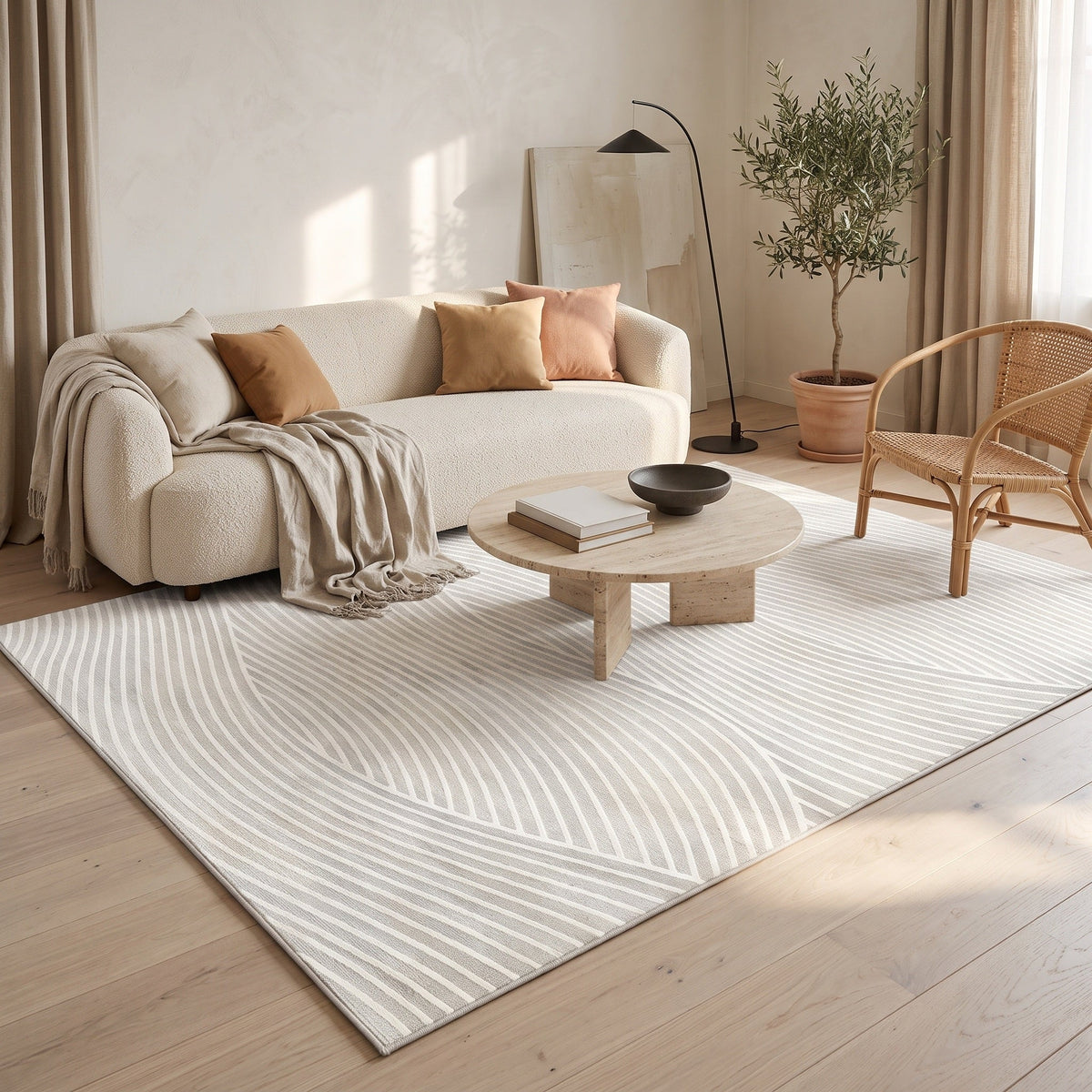 Tapis Salon Minimaliste Herbert