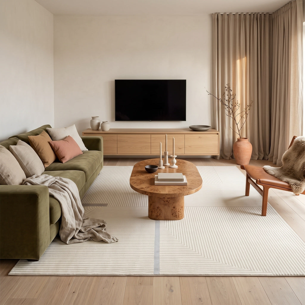 Tapis Salon Minimaliste Hervé
