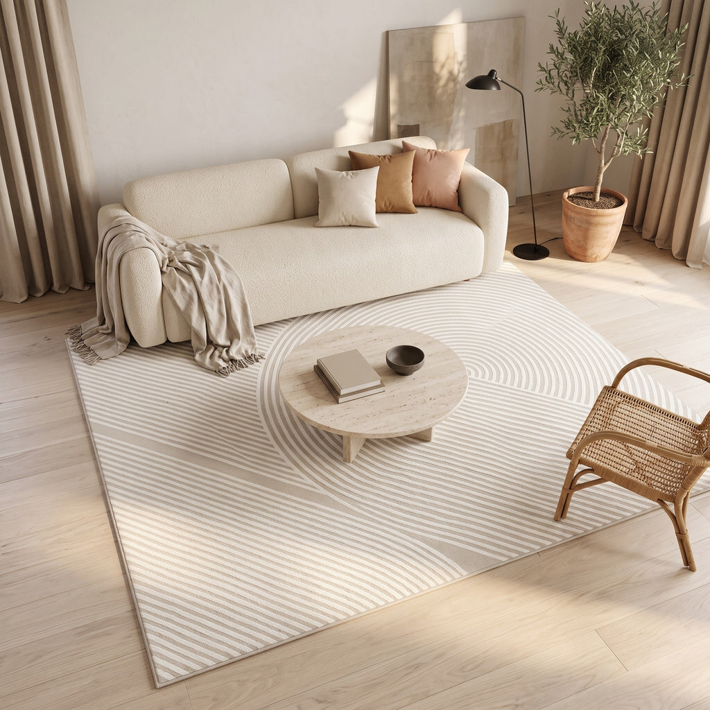 Tapis Salon Minimaliste Hilaire