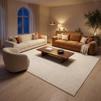 Tapis Salon Minimaliste Hildegarde
