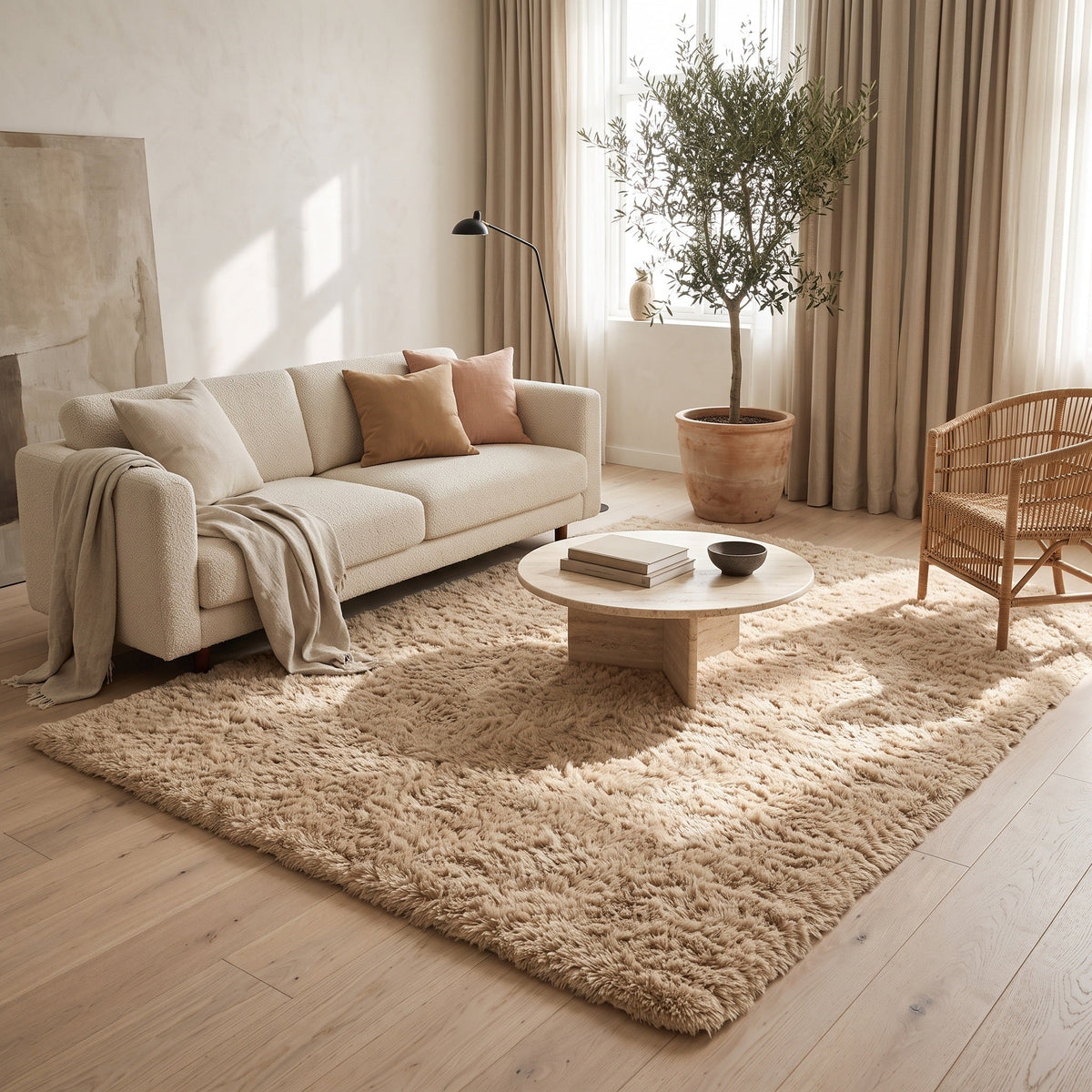 Tapis Salon Minimaliste Victorine