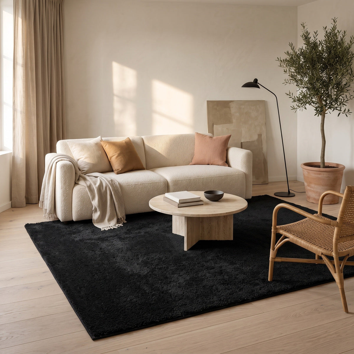 Tapis Salon Minimaliste Vincent