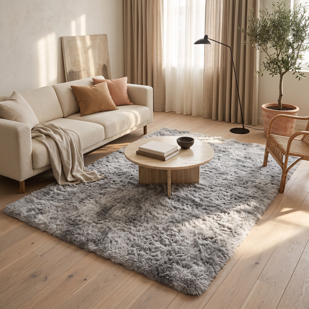 Tapis Salon Minimaliste Violette