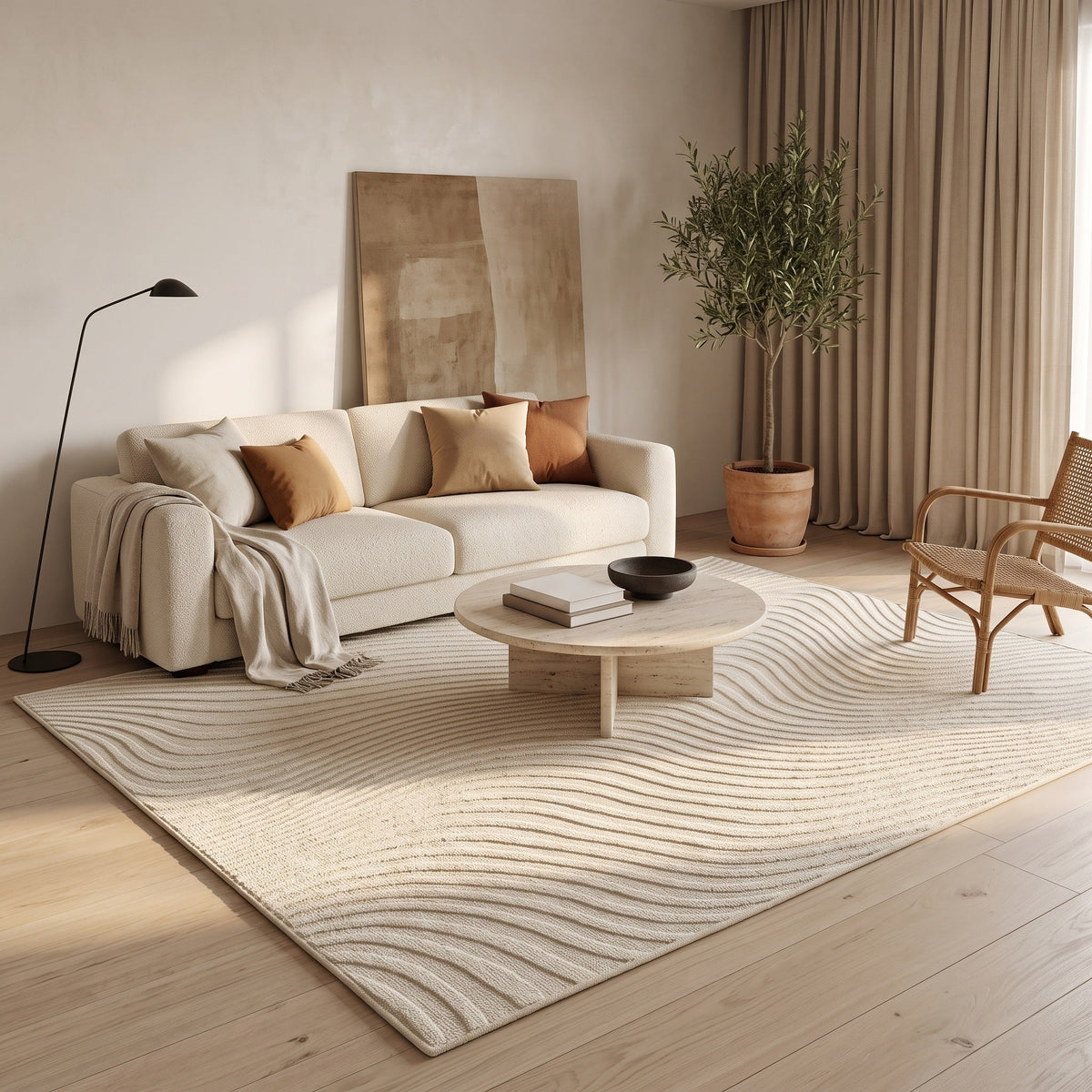 Tapis Salon Moderne Albane