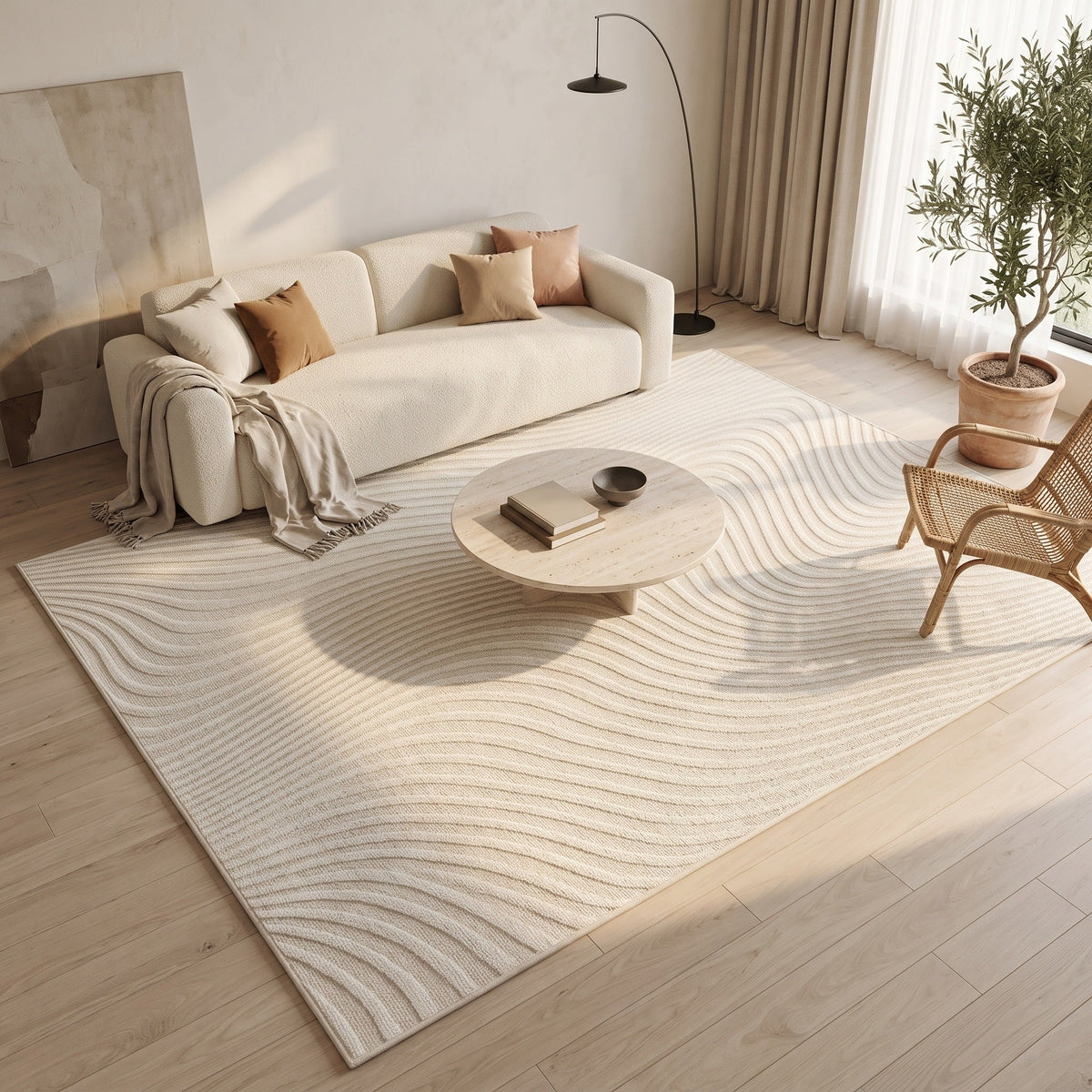 Tapis Salon Moderne Albane