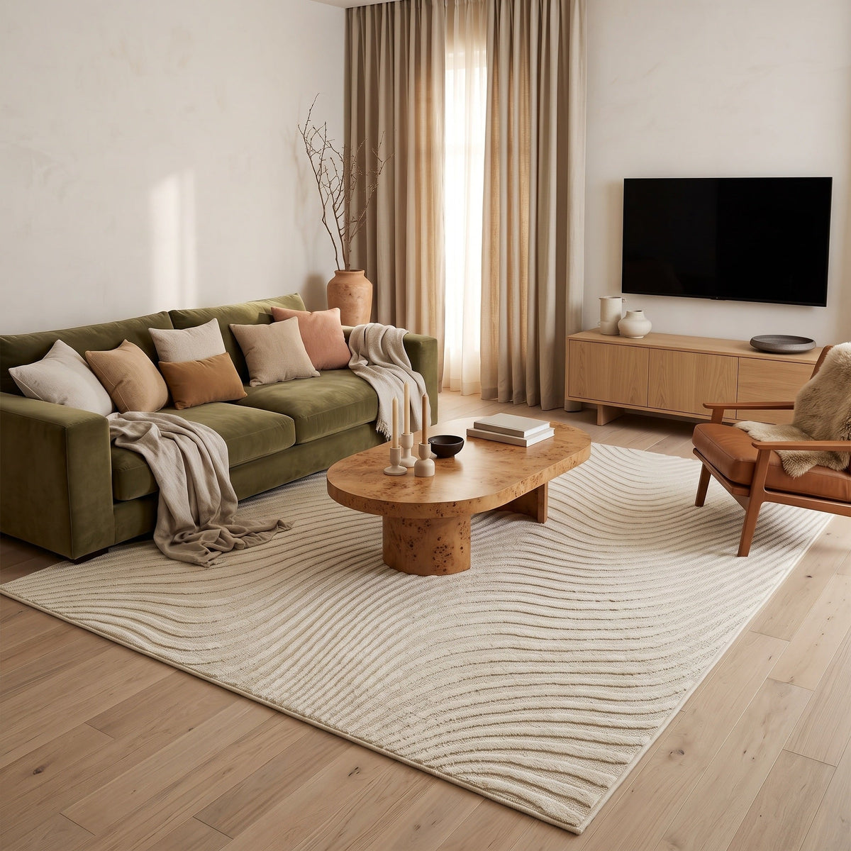 Tapis Salon Moderne Albane