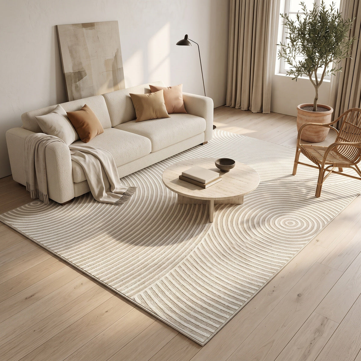 Tapis Salon Moderne Macaire