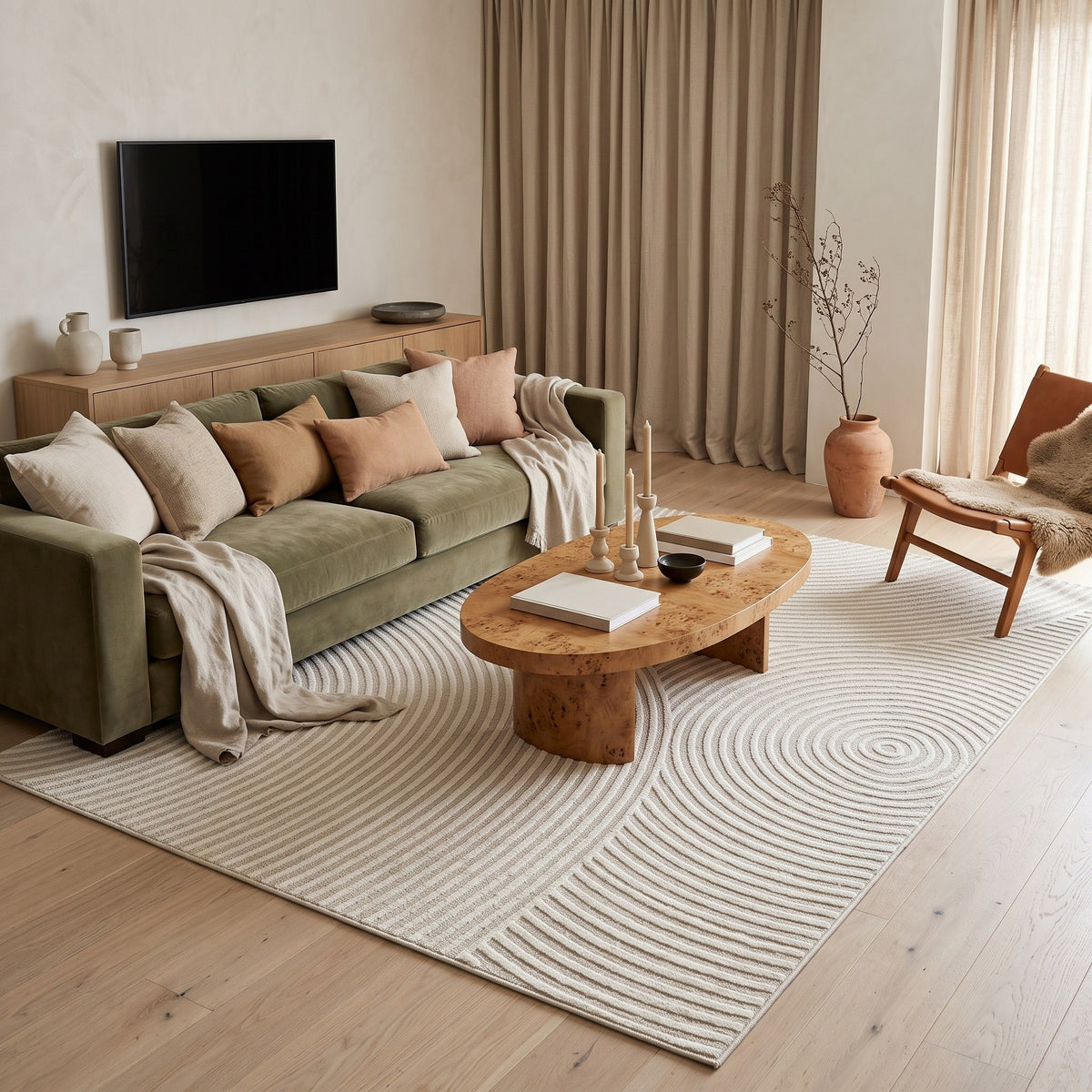 Tapis Salon Moderne Macaire