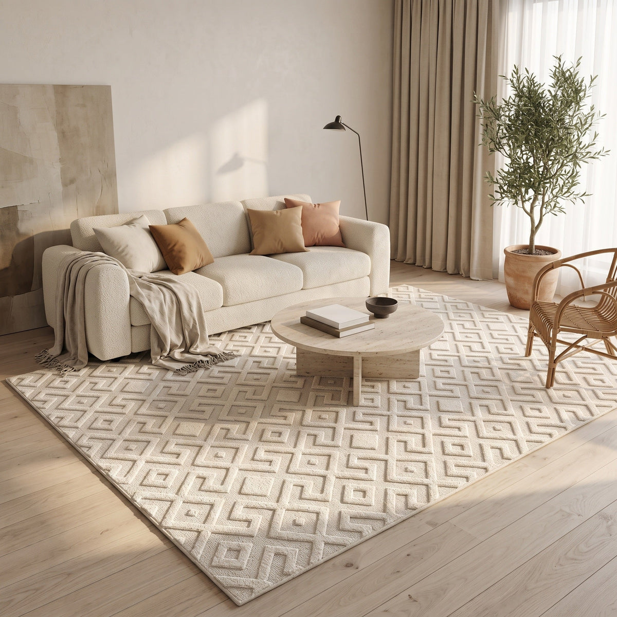 Tapis Salon Moderne Malo