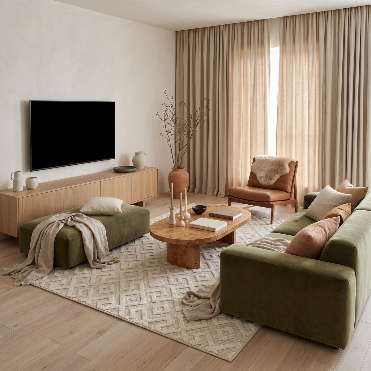 Tapis Salon Moderne Malo