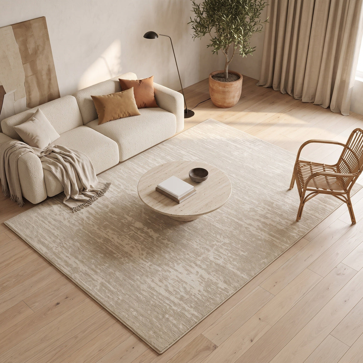 Tapis Salon Moelleux Augustin