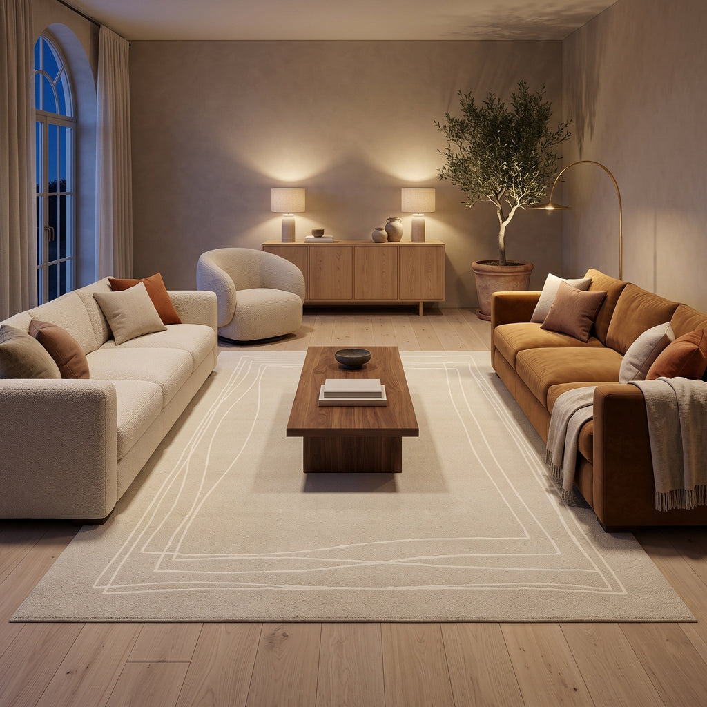 Tapis Salon Moelleux Lazare