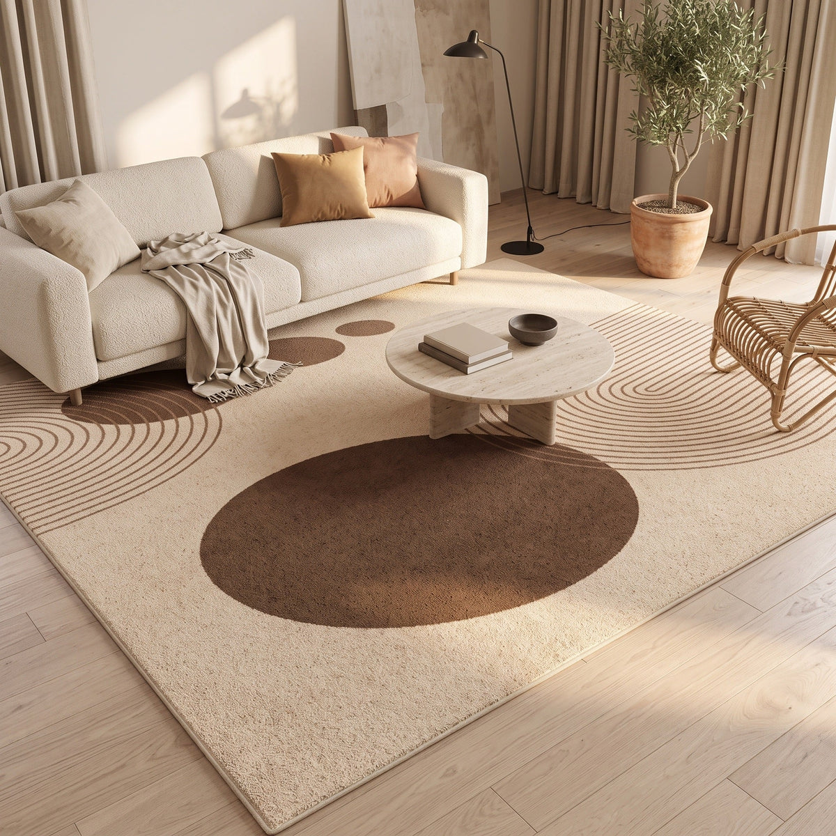 Tapis Salon Moelleux Léandre