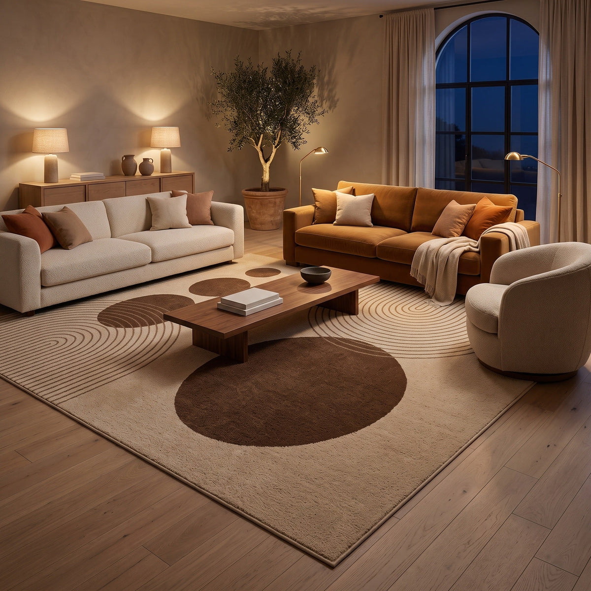 Tapis Salon Moelleux Léandre