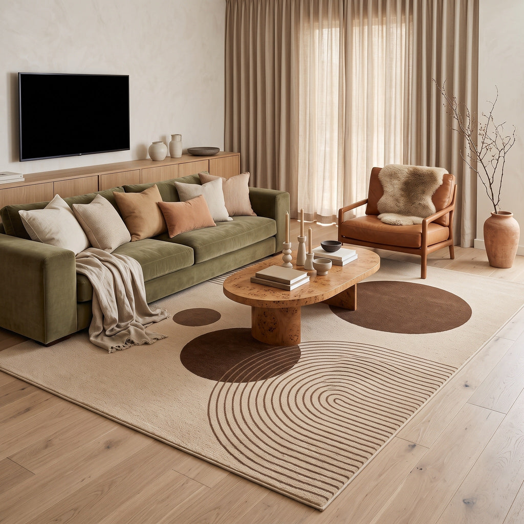 Tapis Salon Moelleux Léandre