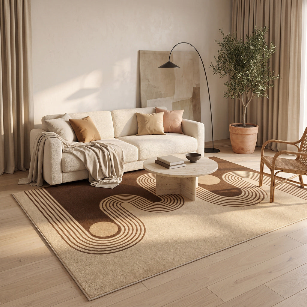 Tapis Salon Moelleux Lubin