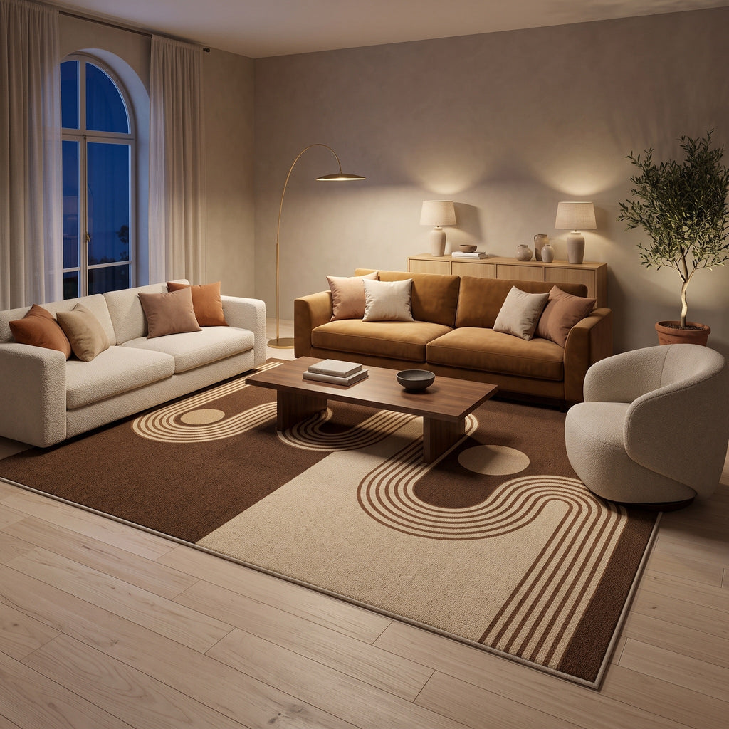 Tapis Salon Moelleux Lubin