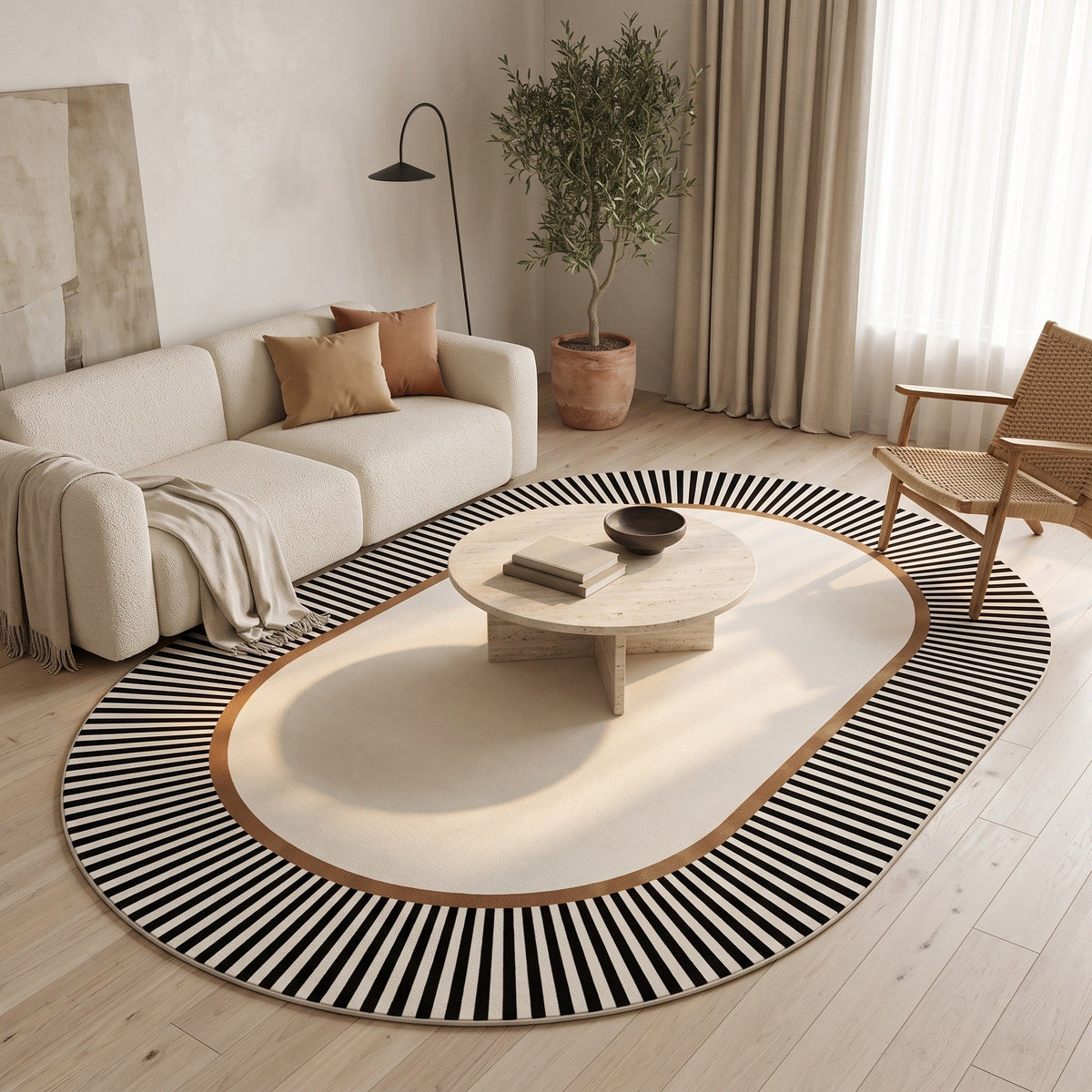 Tapis Salon Moelleux Odette