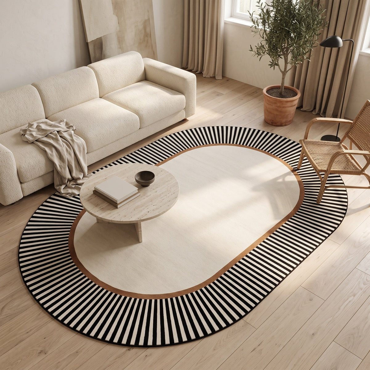 Tapis Salon Moelleux Odette