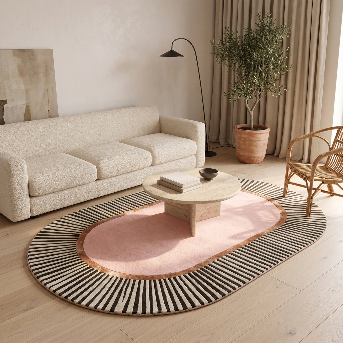 Tapis Salon Moelleux Ombeline