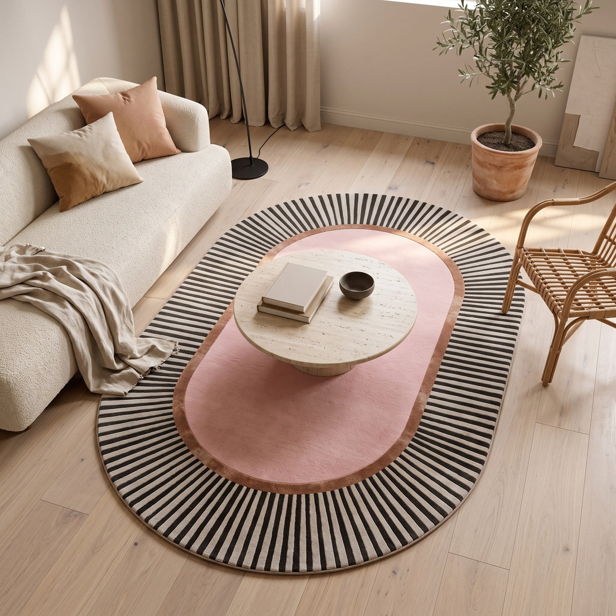 Tapis Salon Moelleux Ombeline