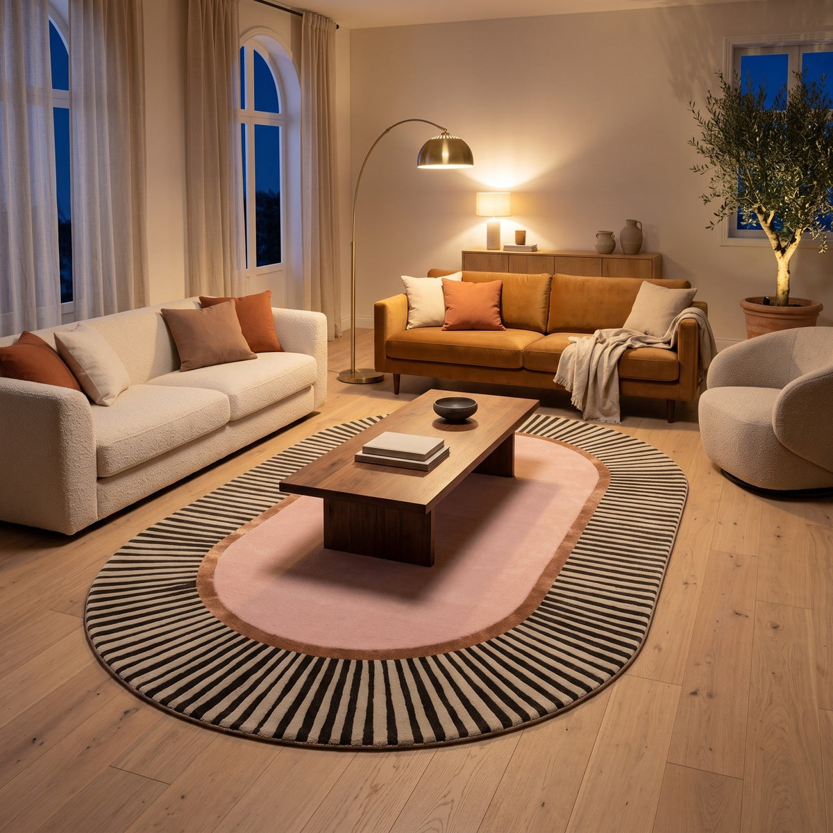 Tapis Salon Moelleux Ombeline