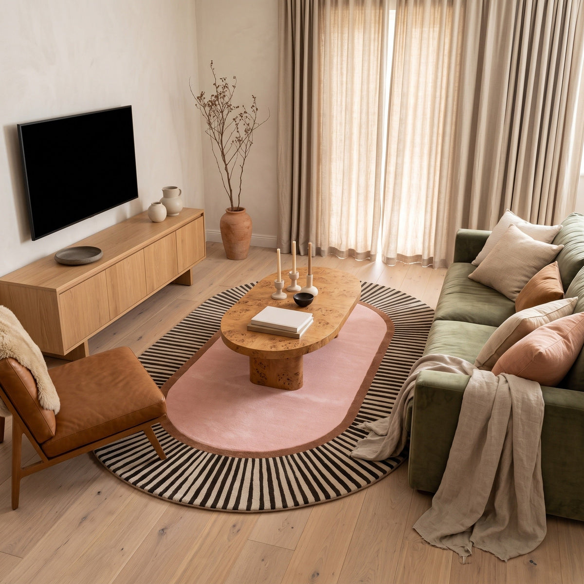 Tapis Salon Moelleux Ombeline
