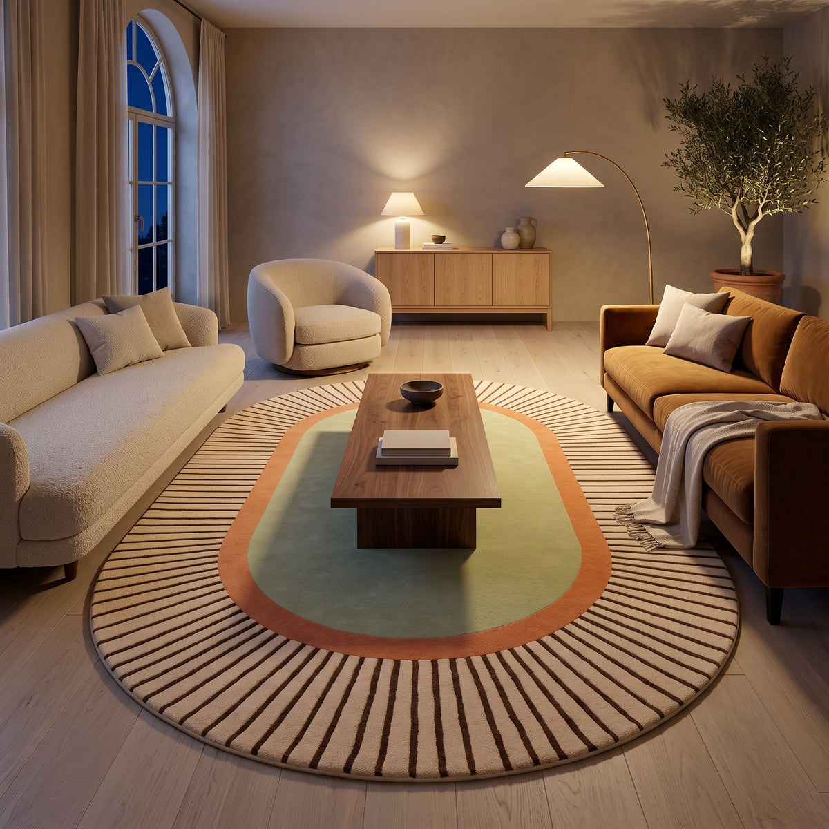 Tapis Salon Moelleux Pauline