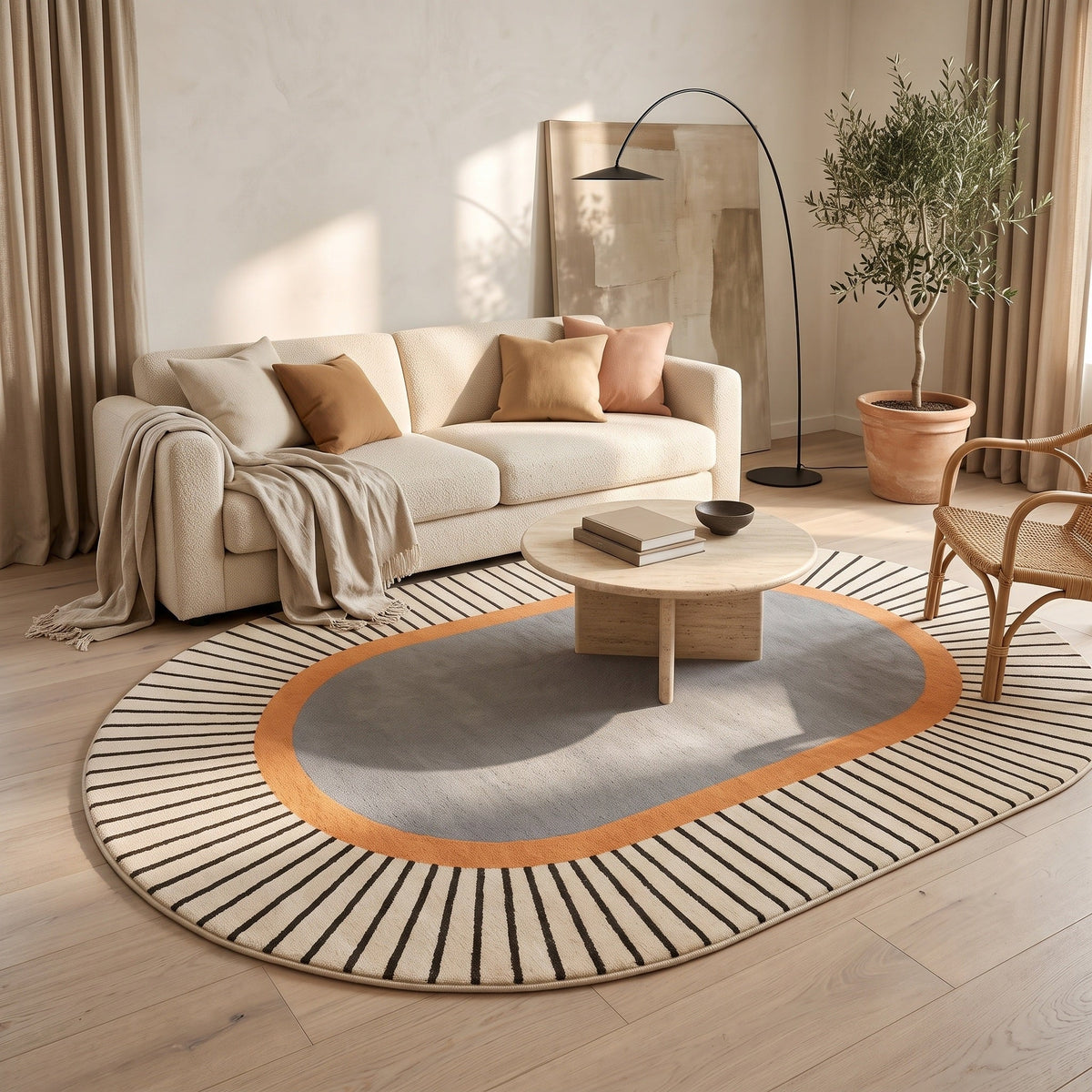 Tapis Salon Moelleux Pétronille