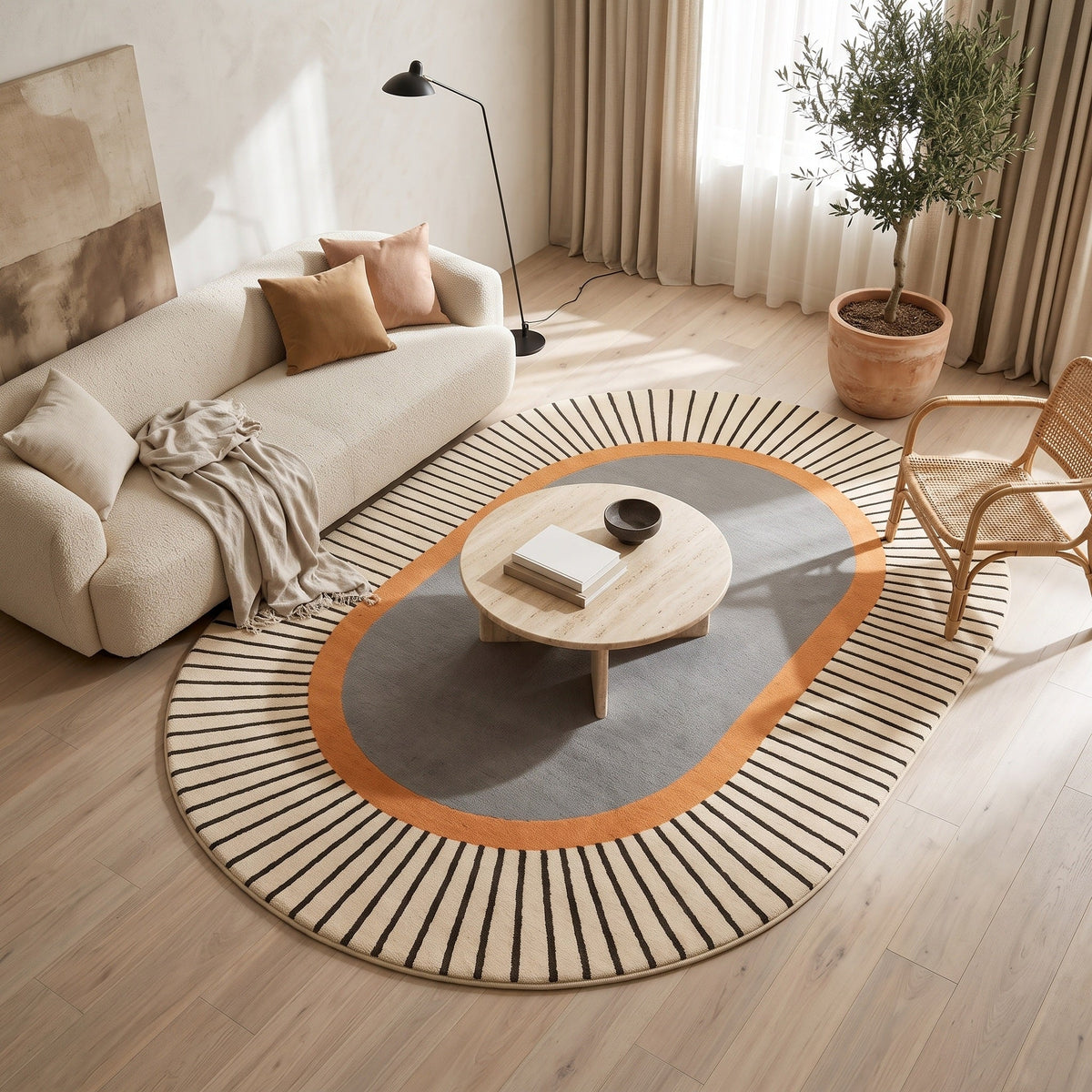 Tapis Salon Moelleux Pétronille