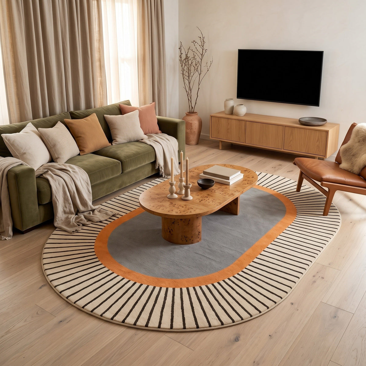 Tapis Salon Moelleux Pétronille