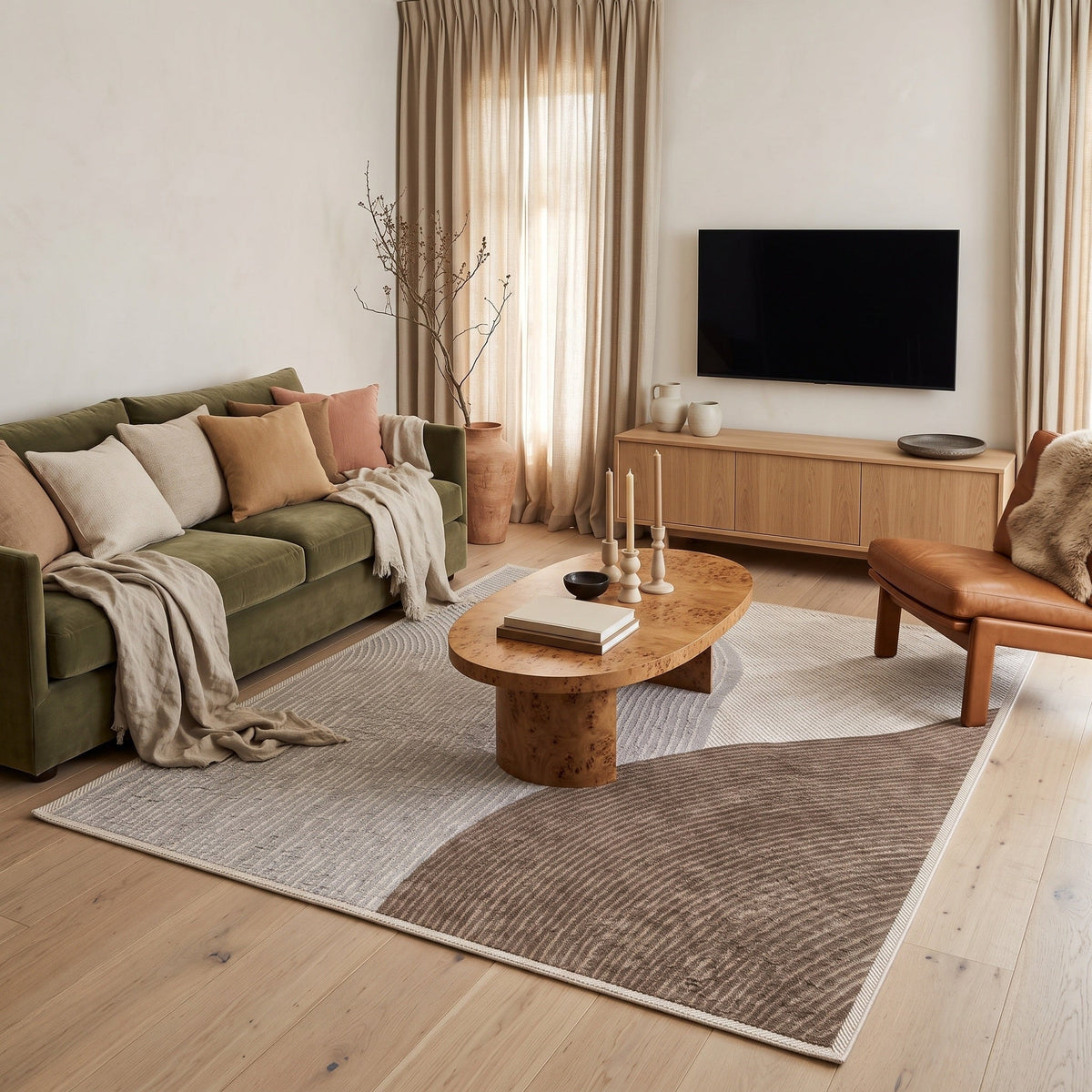 Tapis Salon Nordique Hortense