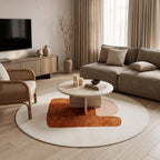 Tapis Salon Rond Agnès