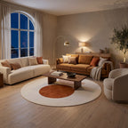 Tapis Salon Rond Albertine