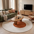 Tapis Salon Rond Albertine