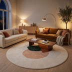Tapis Salon Rond Alix