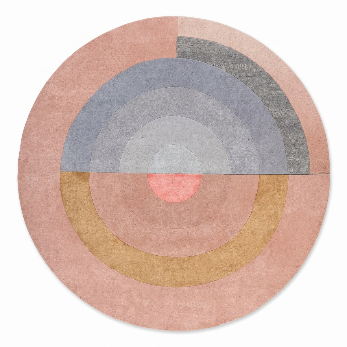 Tapis Salon Rond Amaranthe