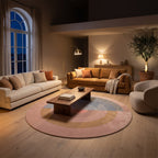 Tapis Salon Rond Amaranthe