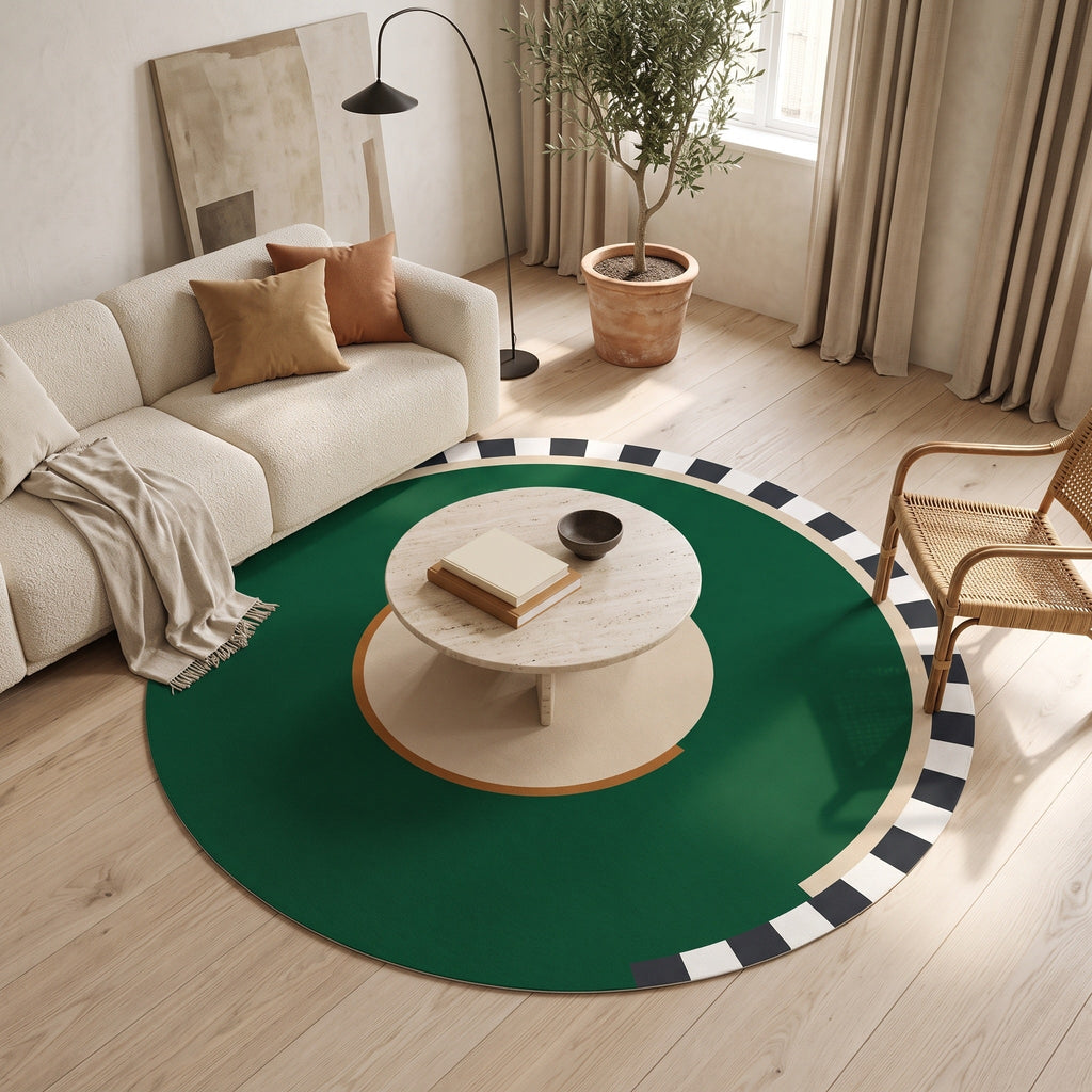 Tapis Salon Rond Hardouin