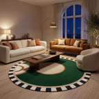 Tapis Salon Rond Hardouin