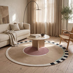 Tapis Salon Rond Hugonin