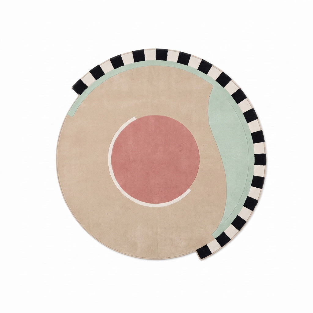 Tapis Salon Rond Hugonin