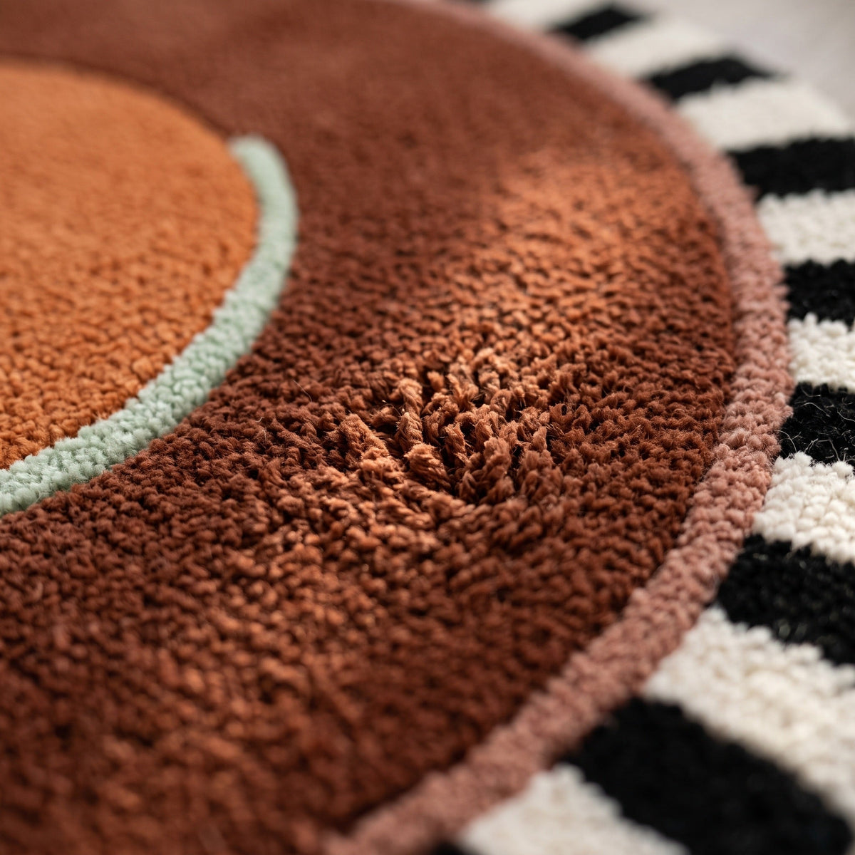 Tapis Salon Rond Iseult