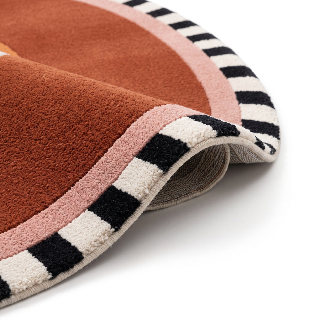 Tapis Salon Rond Iseult