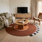 Tapis Salon Rond Iseult