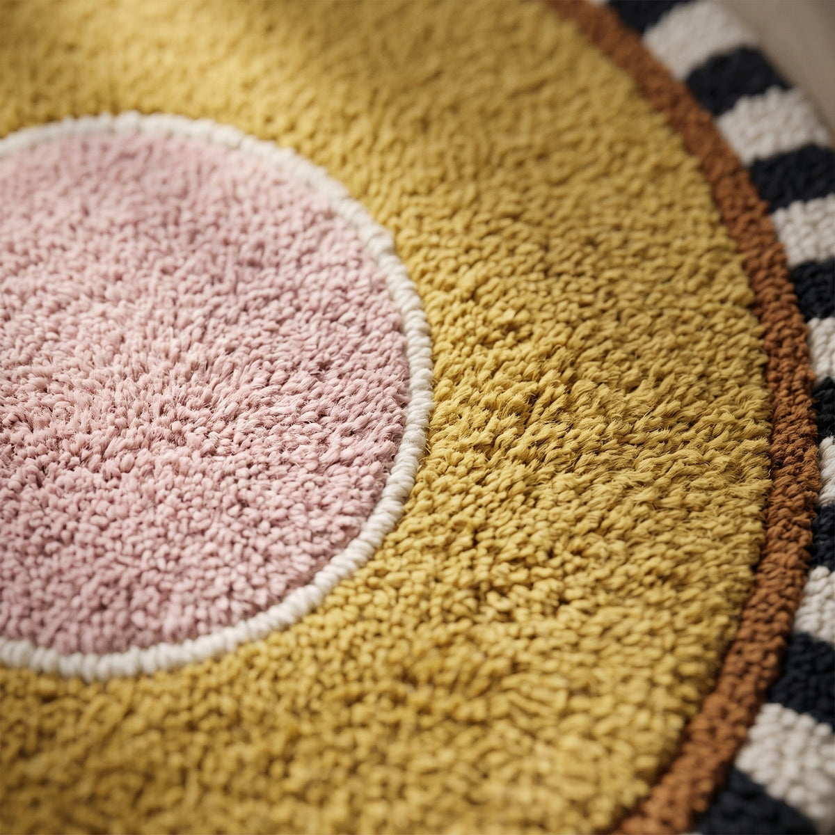 Tapis Salon Rond Ivain