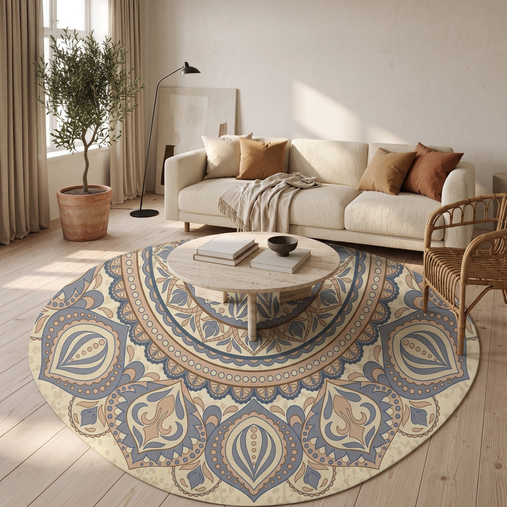 Tapis Salon Rond Joris